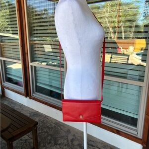 Timberland Vibrant Red Orange Crossbody Bag